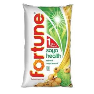 FORTUNE Soya Bean Oil Pouch 1L online grocery product available at BuyKart West Bengal