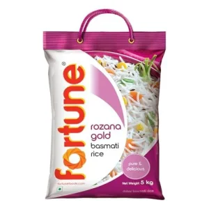 FORTUNE Rozana Gold Basmati Rice (Medium Grain) (5 kg)